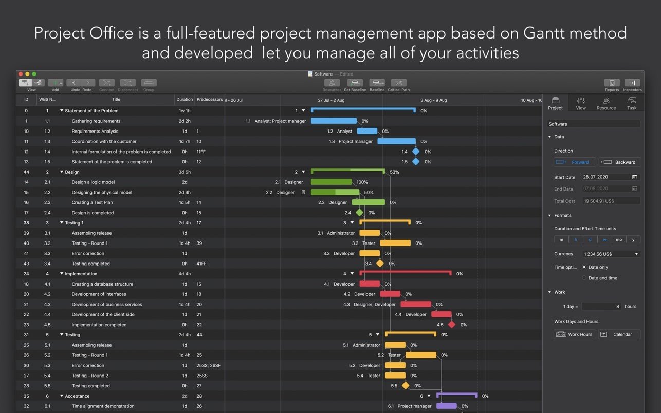 Project Office PRO screenshot 1